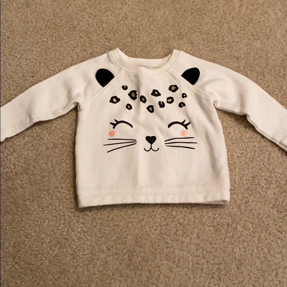 Cute girls animal sweatshirt